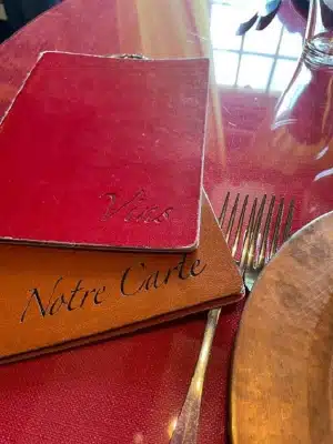 French Menus